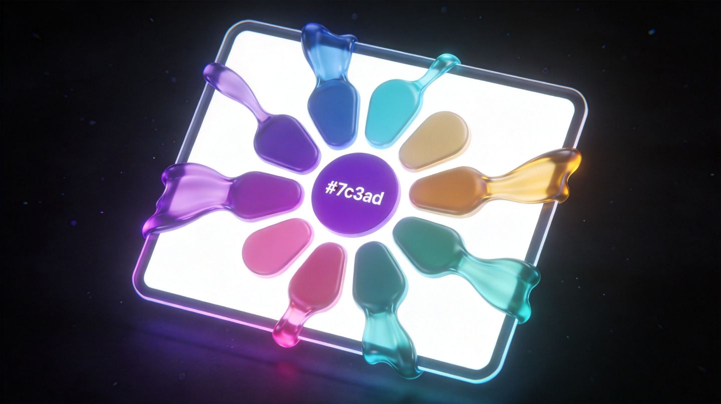 ChromaShift - AI Brand Color System in action